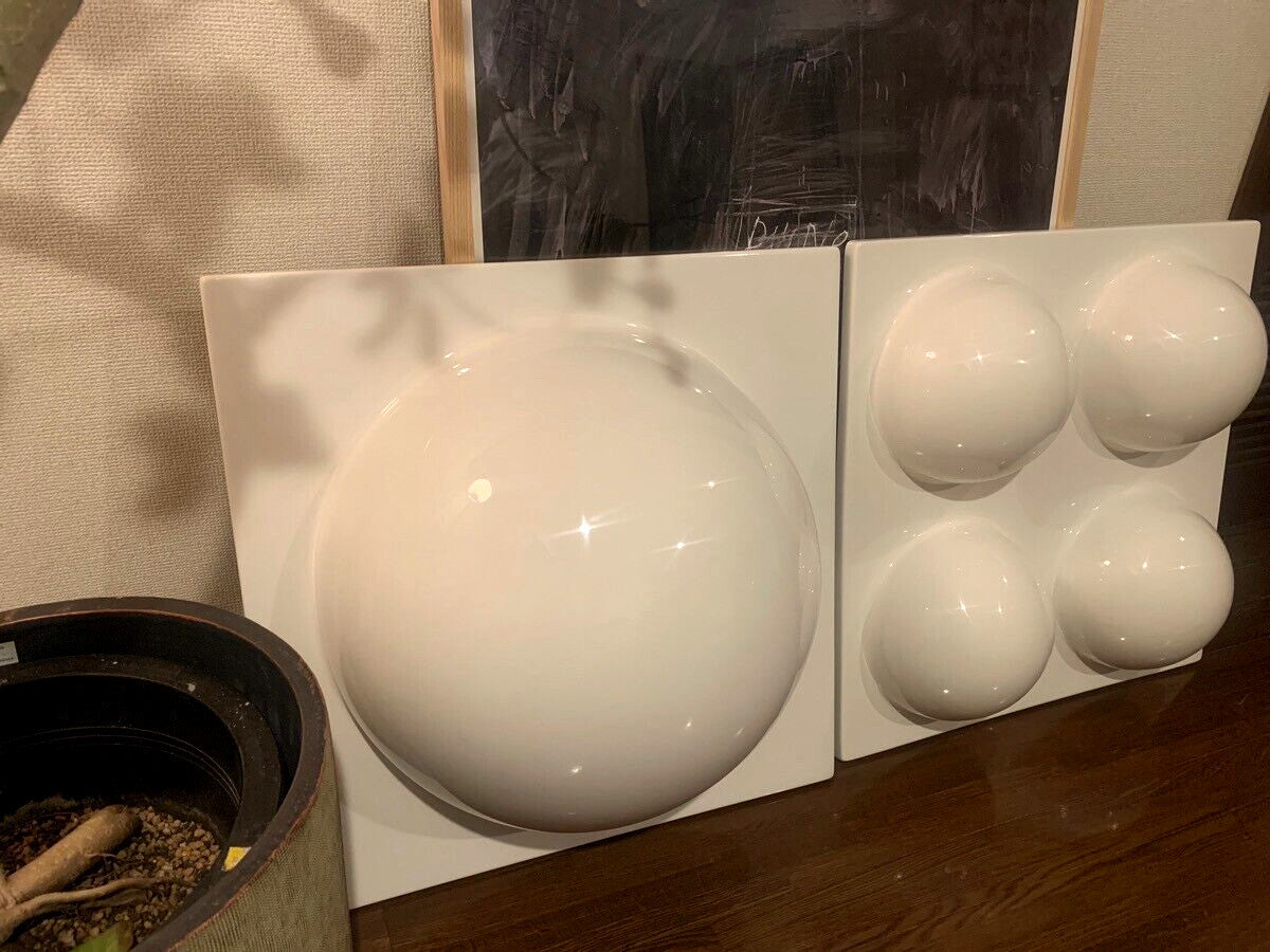 Verner Panton Bubble Wall Element WALL ELEMENT 1 Dome FRP Fiberglass White