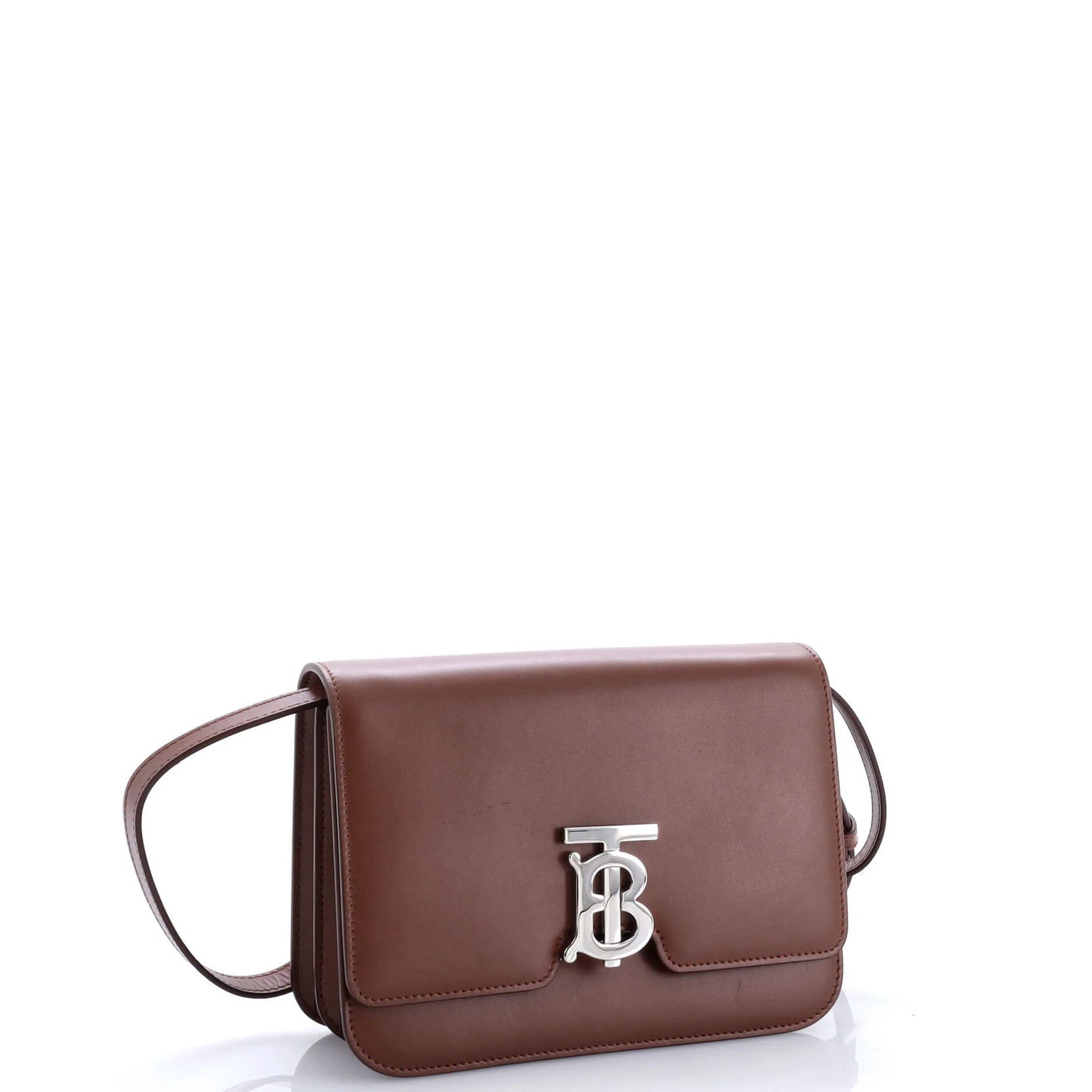 Burberry Tb Flap Bag Leather Small