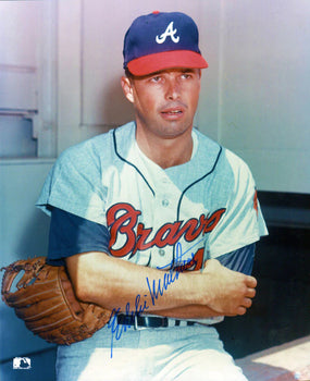 Eddie Mathews Autographed 8X10 Baseball Photo