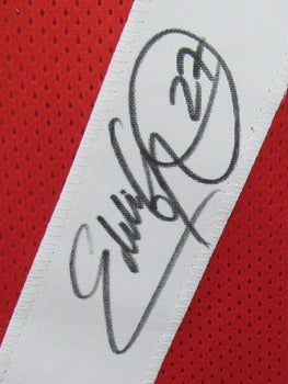 Eddie George Signed/Autographed Ohio State Red