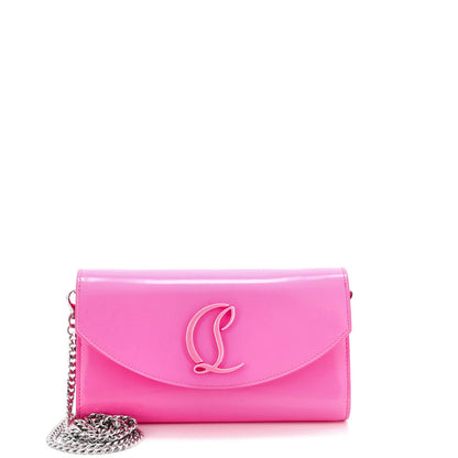 Christian Louboutin Loubi54 Chain Clutch Patent