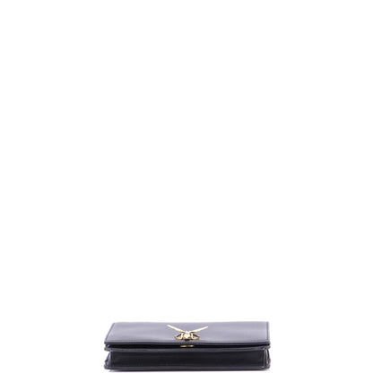Christian Dior Bee Clutch Leather