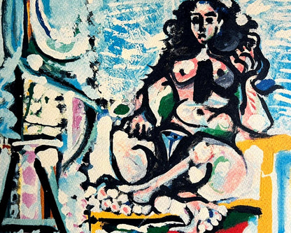 Pablo Picasso - Lithograph Signed Coa - Hand Numbered