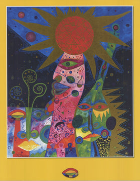 Horst Kordes Dreamland Xi " Offset Lithograph