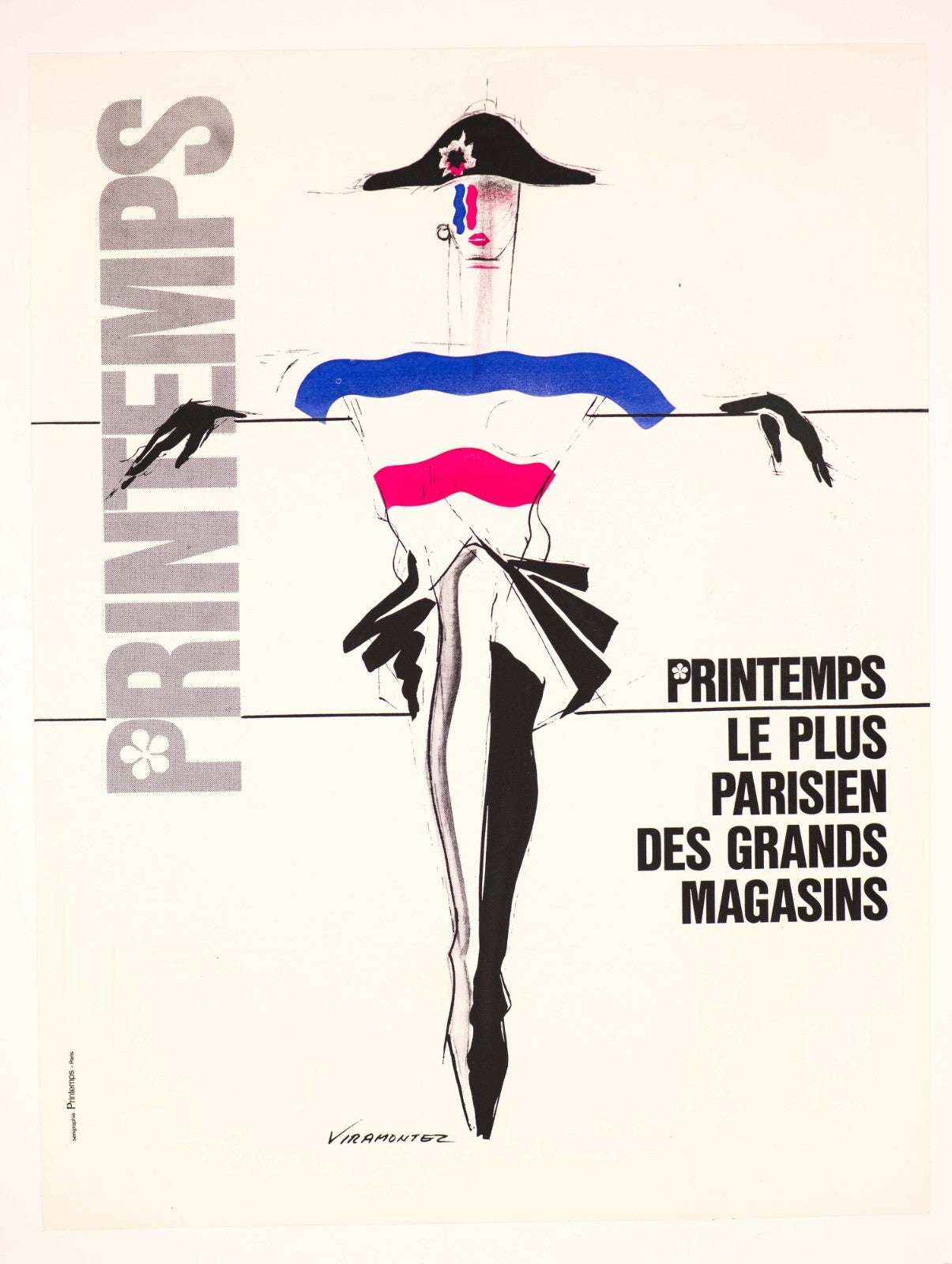 Printemps Le Plus Parisien Des Grands Magasin By Tony Viramontes 1985