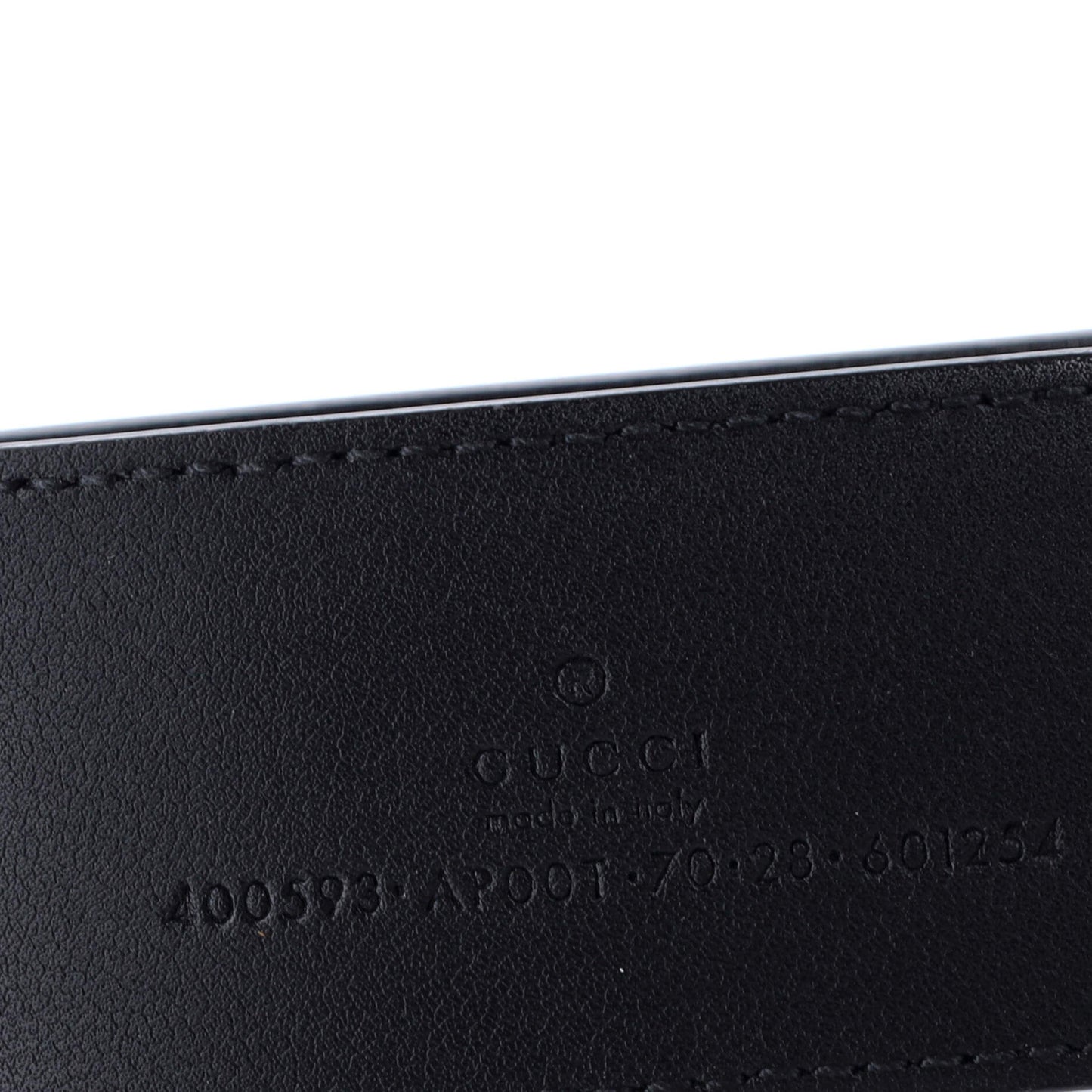 Gucci Gg Marmont Belt Leather Wide