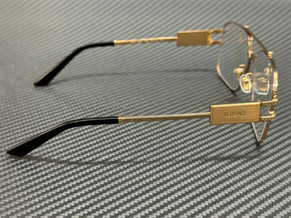 Versace Ve1302 1002 Gold Men'S 59 Mm Eyeglasses
