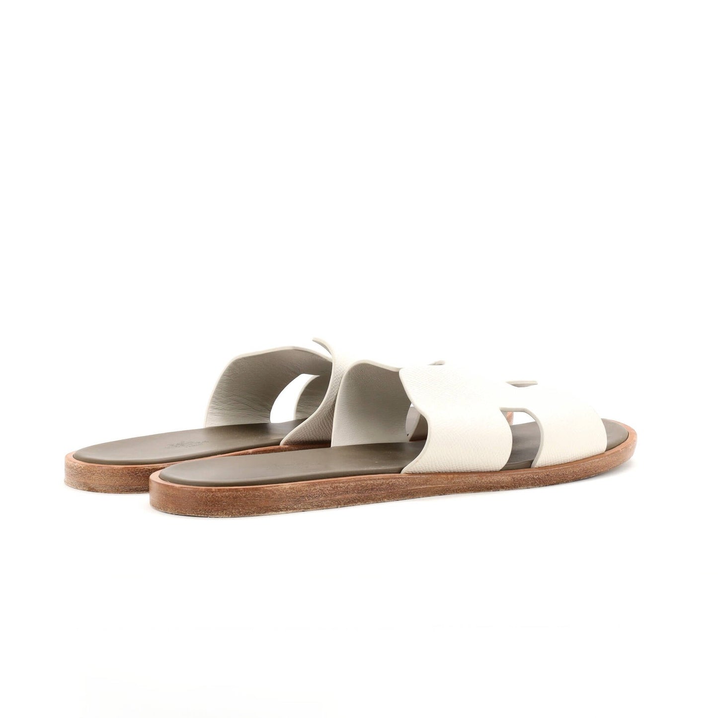 Hermes Men'S Izmir Slide Sandals Leather