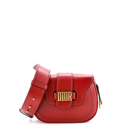 Christian Dior D-Fence Saddle Bag Leather Small