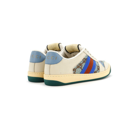 Gucci Screener Sneakers Gg Canvas With Crystals