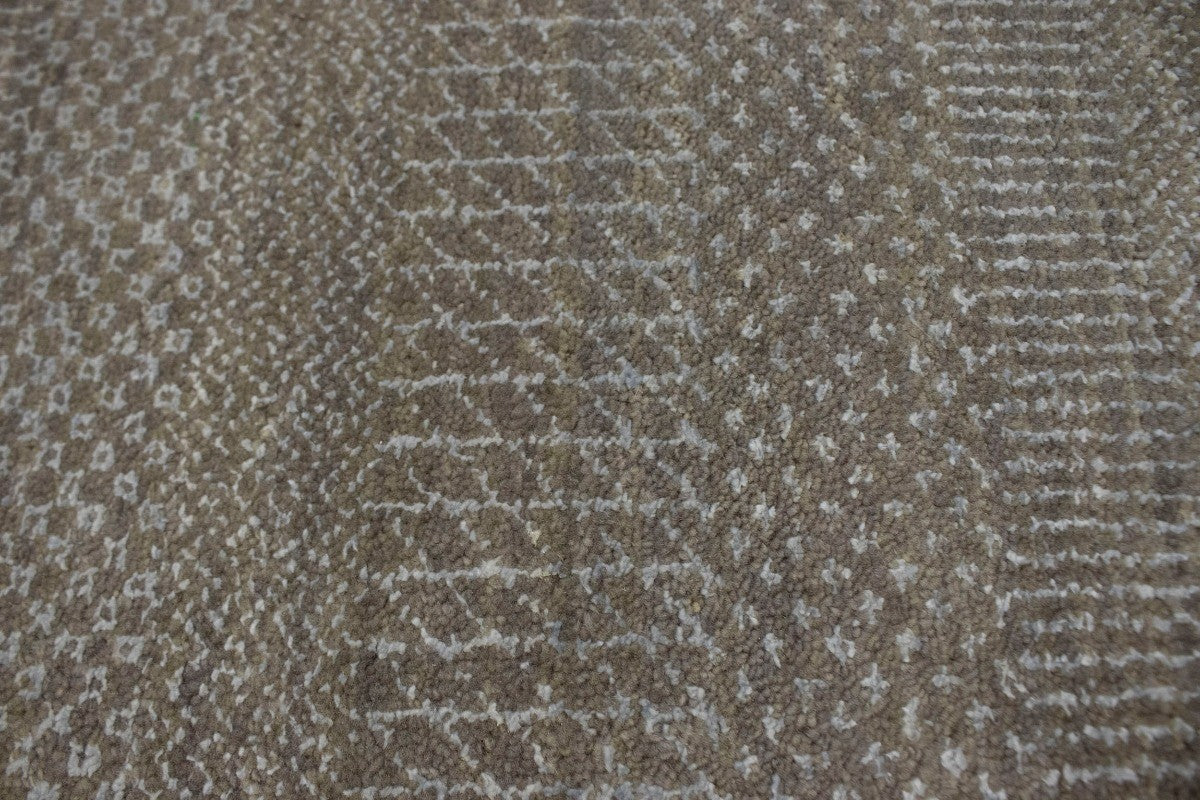 ft Modern Khaki Grass Style Hand-Knotted Wool Oriental Rug Home Decor Carpet 6X9