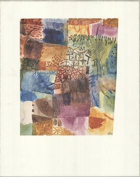 Paul Klee Memory Of A Garden 