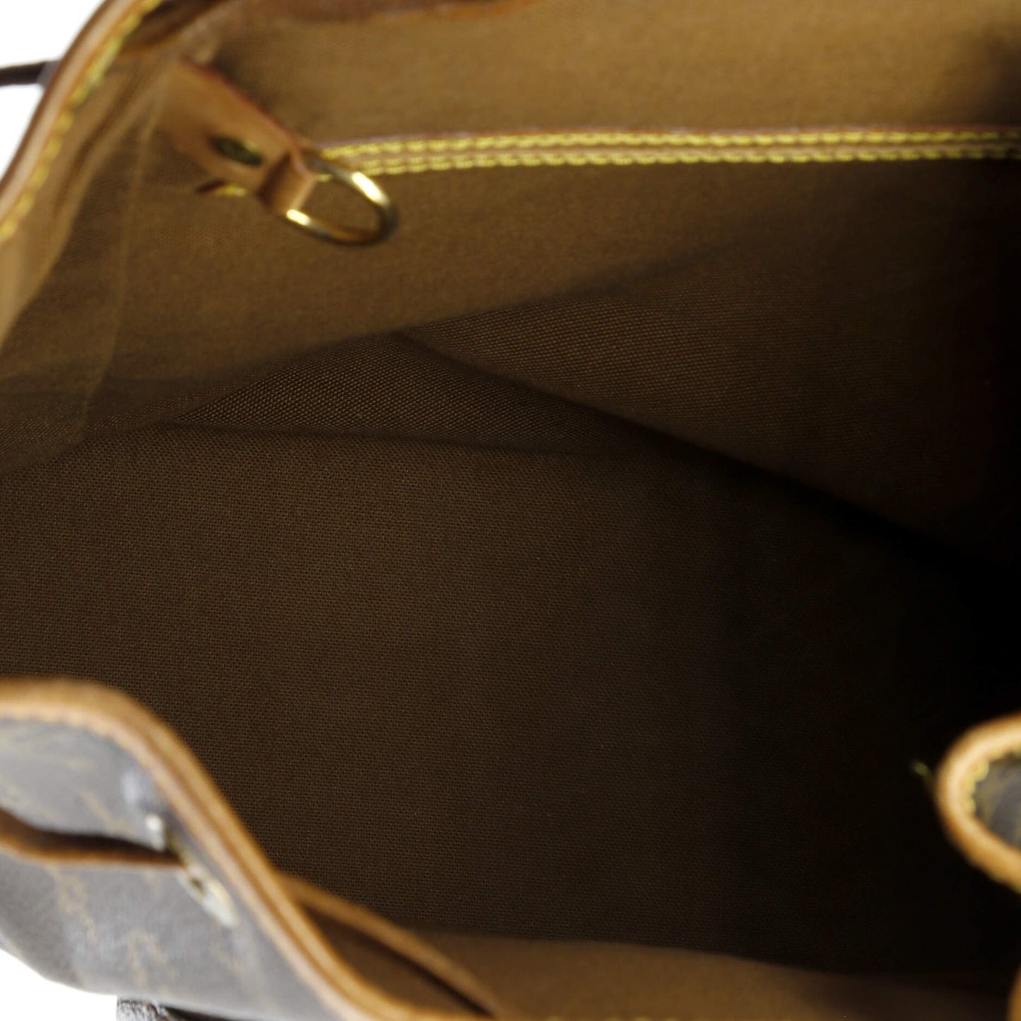 Louis Vuitton Vintage Montsouris Backpack Monogram Canvas Mm