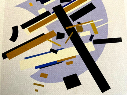 Kazimir Malevich Lithograph Coa Signed Op