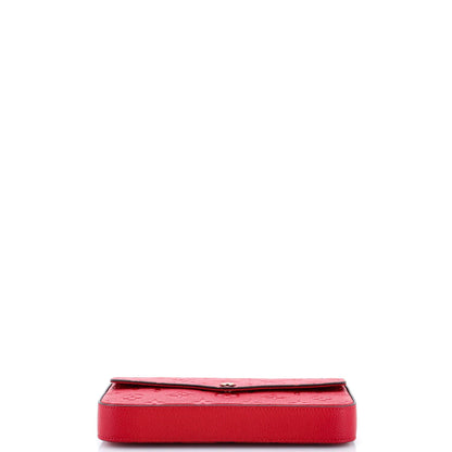 Louis Vuitton Felicie Pochette Monogram Empreinte Leather