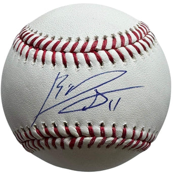 Rafael Devers Autographed Official Major League Baseball (Beckett)