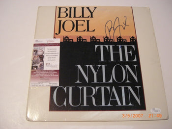 Billy Joel The Nylon Curtain Hof Musician Jsa/Coa