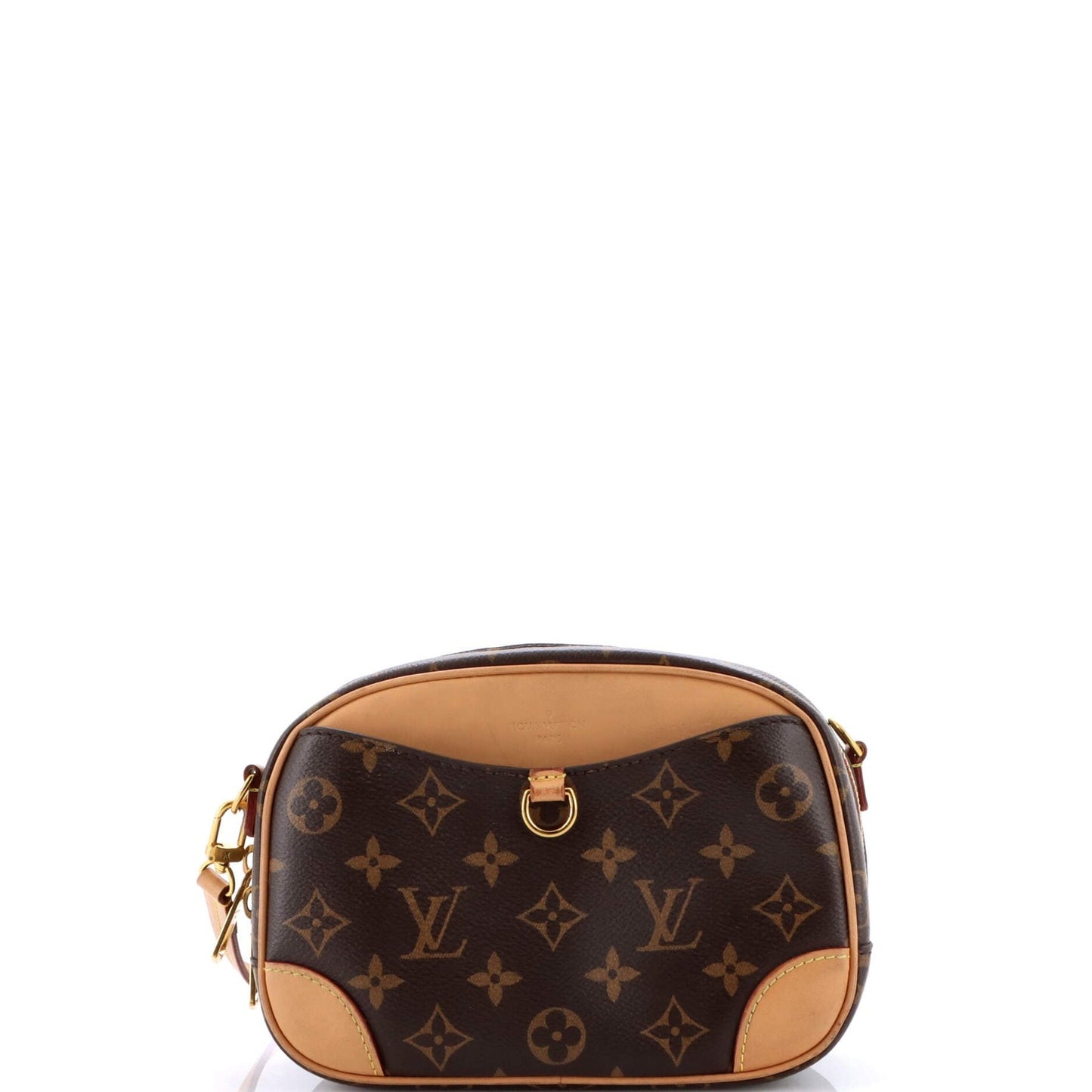 Louis Vuitton Deauville Handbag Monogram Canvas Mini