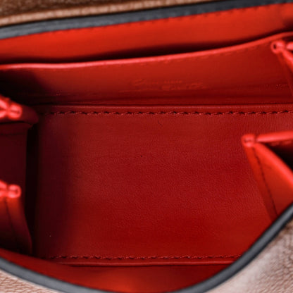 Christian Louboutin Paloma Tote Leather With Raffia Nano