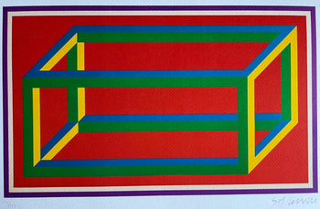 Sol Lewitt Lithograph Coa Guggenheim Museum Numbered In Pencil - Donald Judd