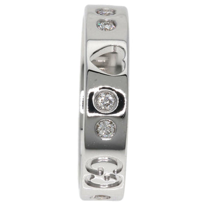 Gucci   Ring Amor Heart 10P Diamond #8 K18 White