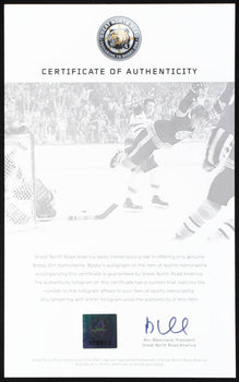 Bobby Orr Boston Bruins Autographed/Inscribed