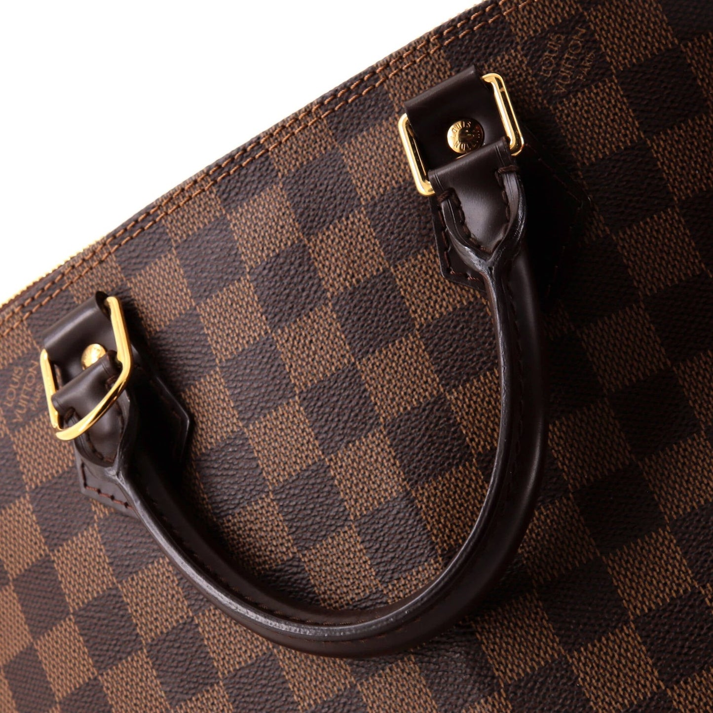 Louis Vuitton Vintage Alma Handbag Damier Pm