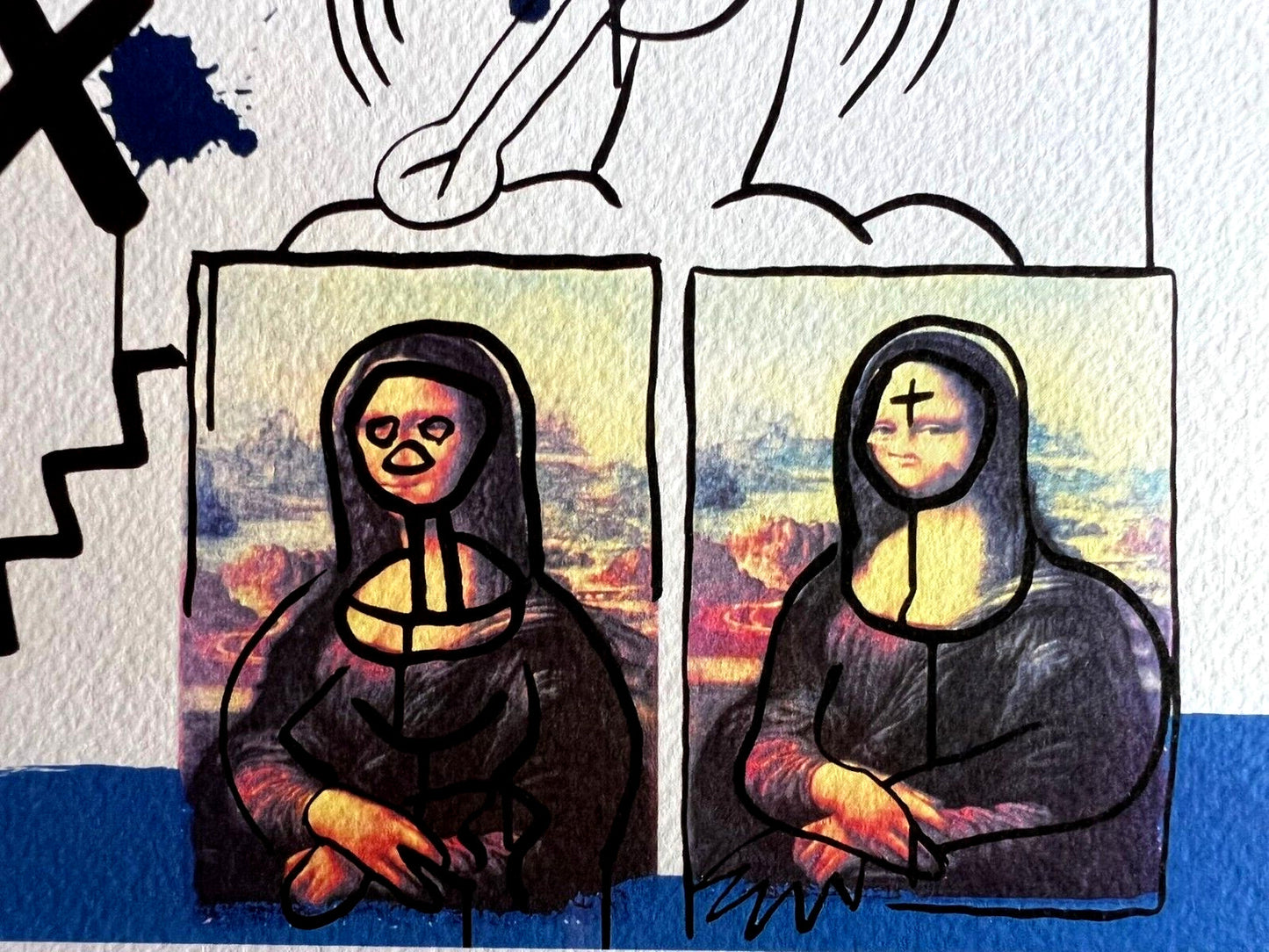 Keith Haring Lithograph Coa Signed In Pen Numbered In Pencil Collection