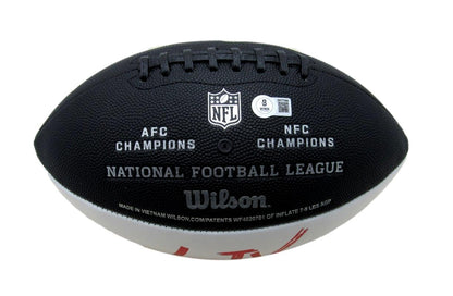 Howie Roseman Signed/Auto Super Bowl Lix Logo Football Eagles Beckett 193559
