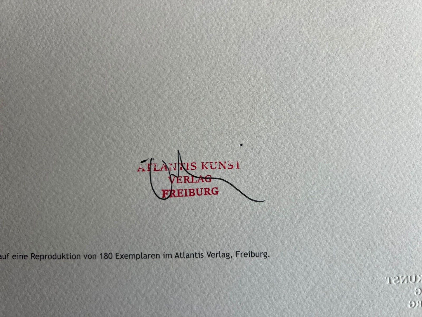 Donald Judd Lithograph Coa Signed Op Numbered Stamped 180 Exe