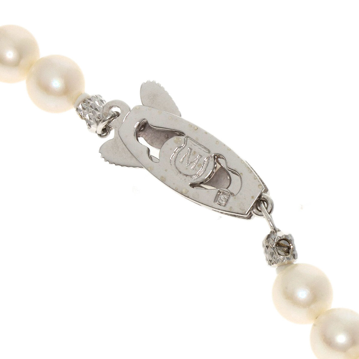 Mikimoto   Pendant Top Pearl Pearl Silver