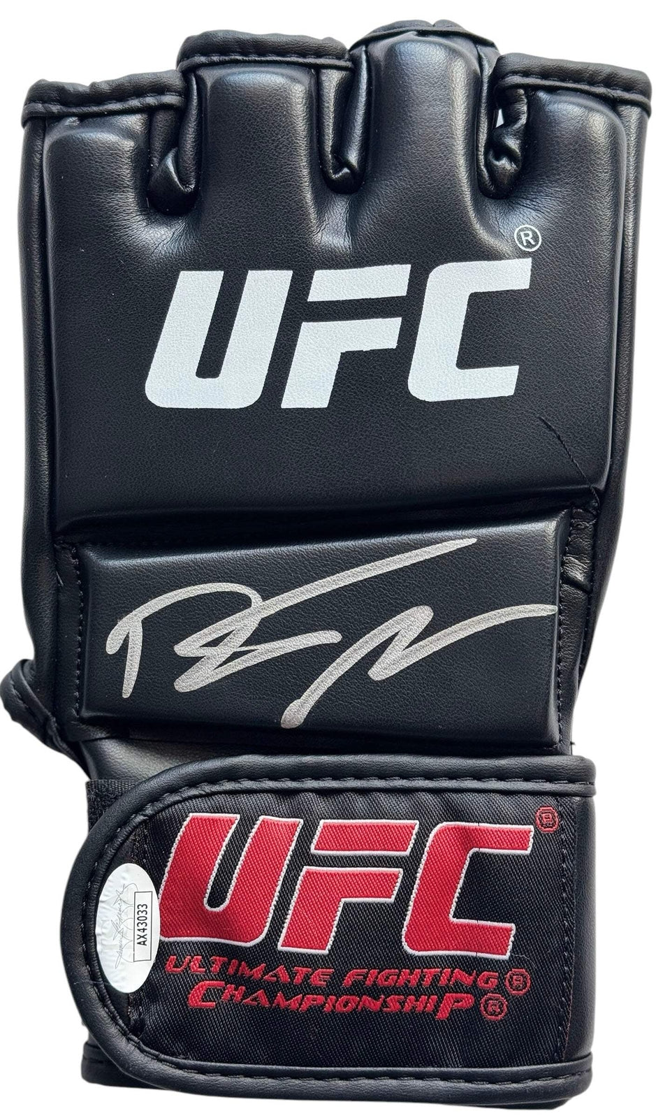 Dustin Poirier Ufc Champion Autographed Auto Signed Ufc Glove (Jsa)
