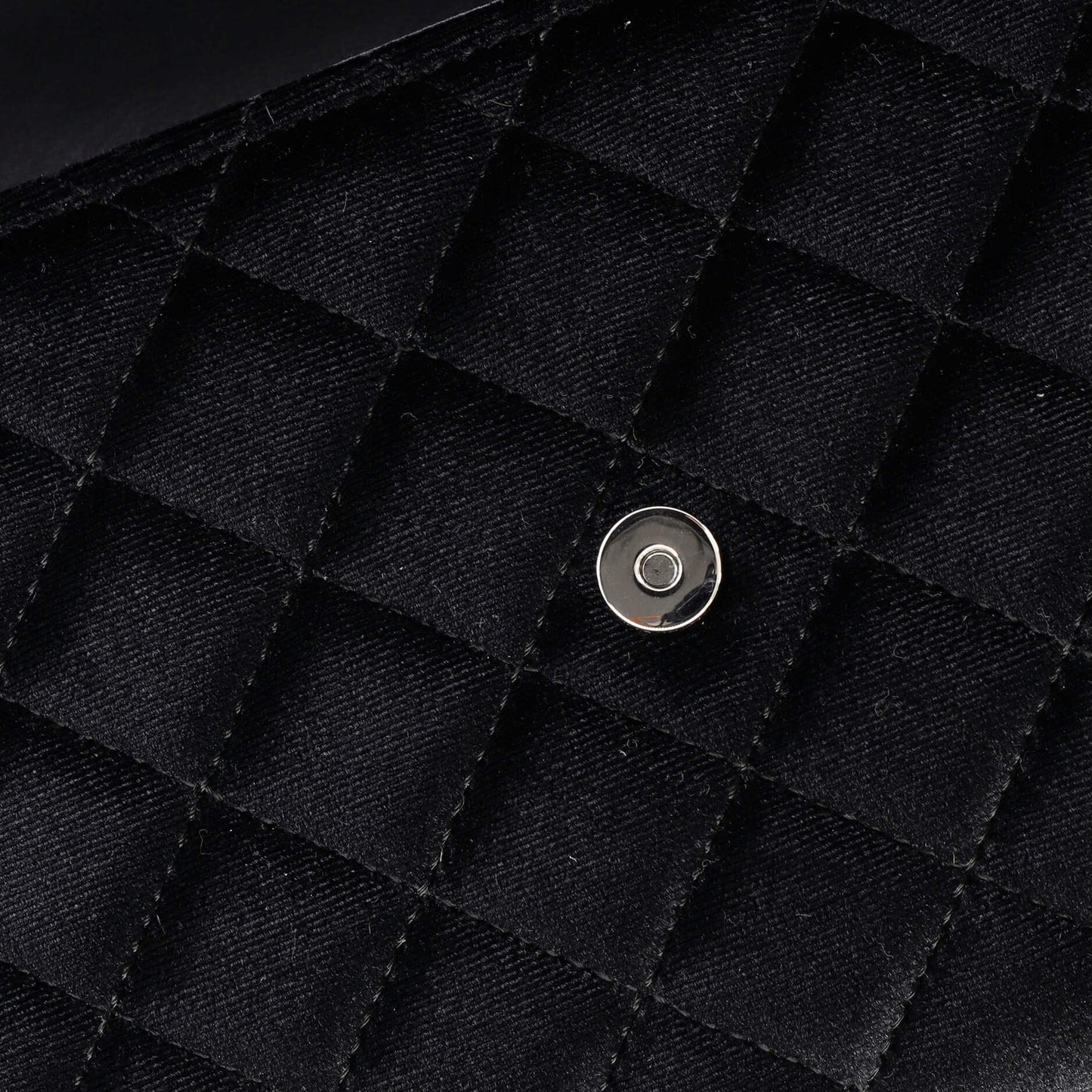 Versace La Medusa Chain Clutch Quilted Velvet