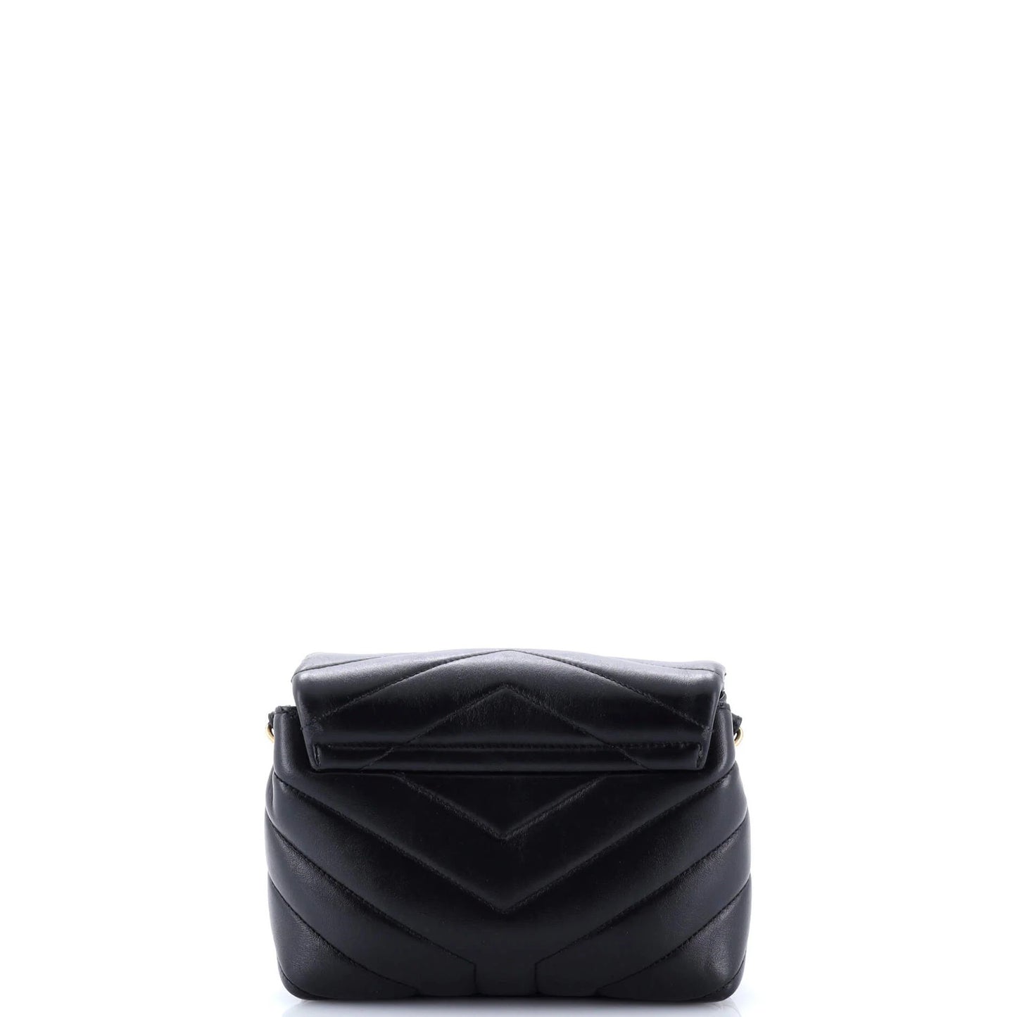 Saint Laurent Loulou Shoulder Bag Matelasse Chevron Leather Toy