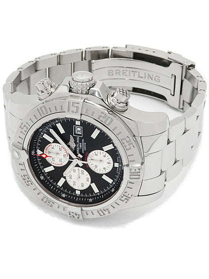 Breitling Super Avenger 2 A13371 Black Case Size 49Mm Men'S Used Watch #72314