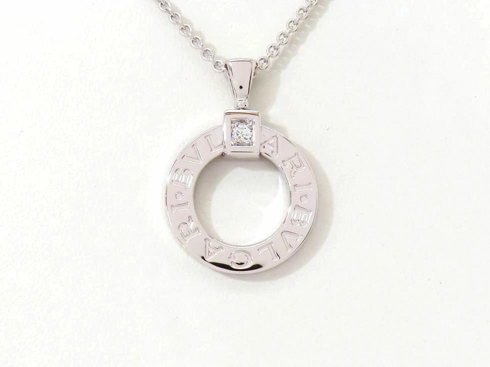 Bvlgari Bulgari Necklace K18Wg 1Pd