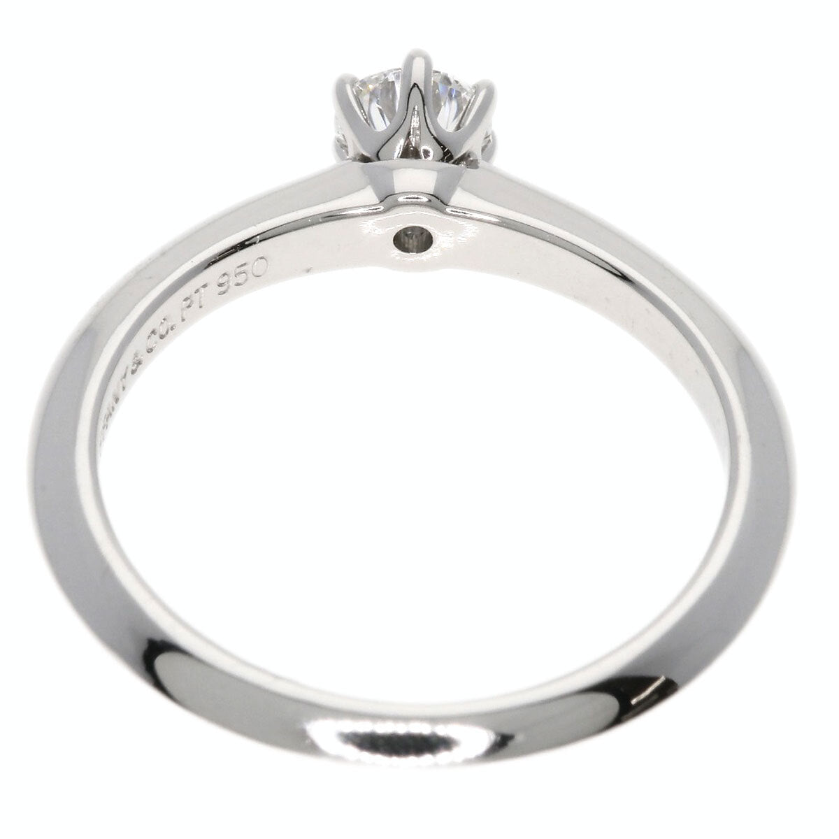 Tiffany&Co.   Ring Solitaire Diamond Knife Edge