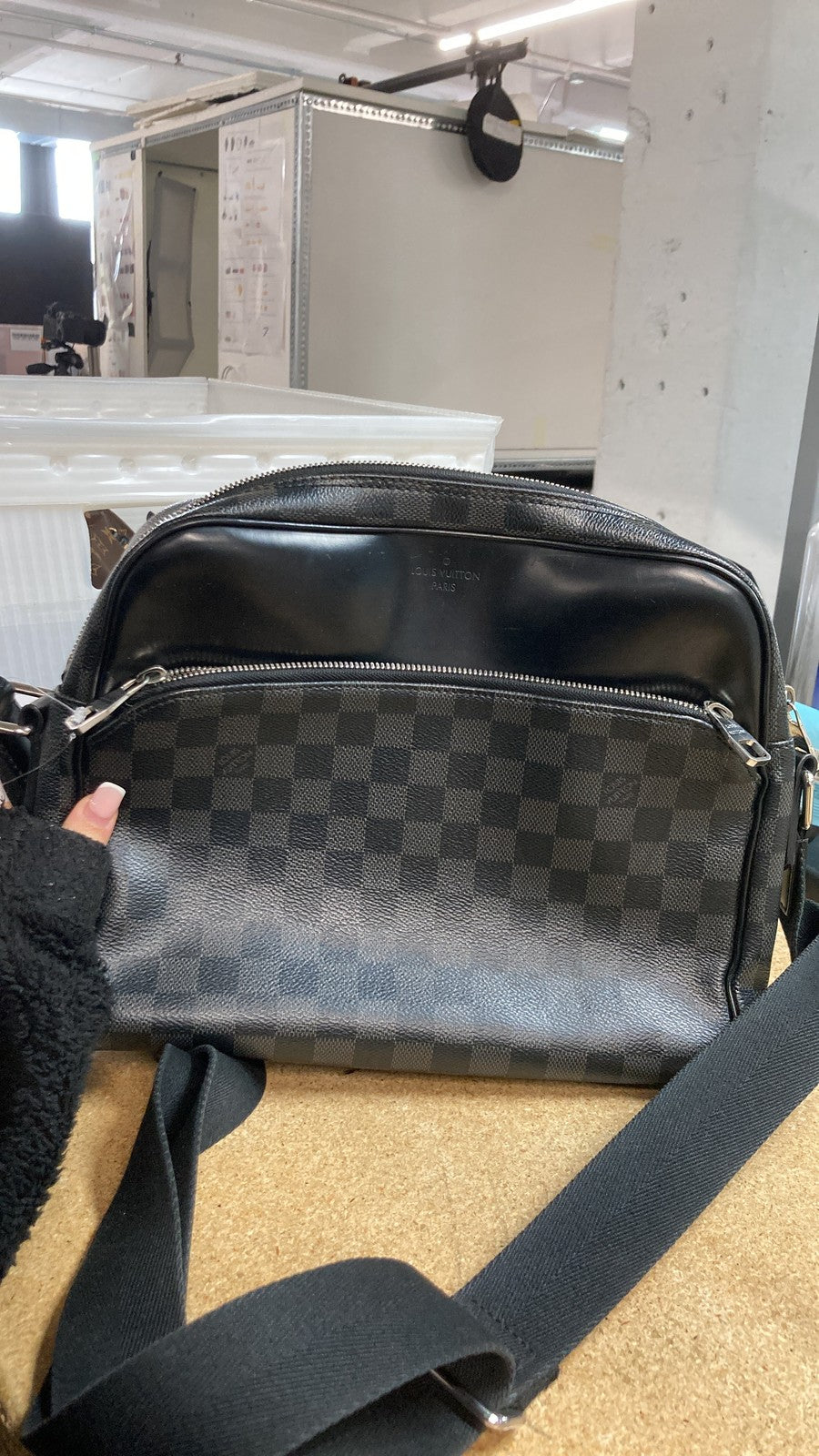 Louis Vuitton Dayton Reporter Bag Damier Graphite Pm