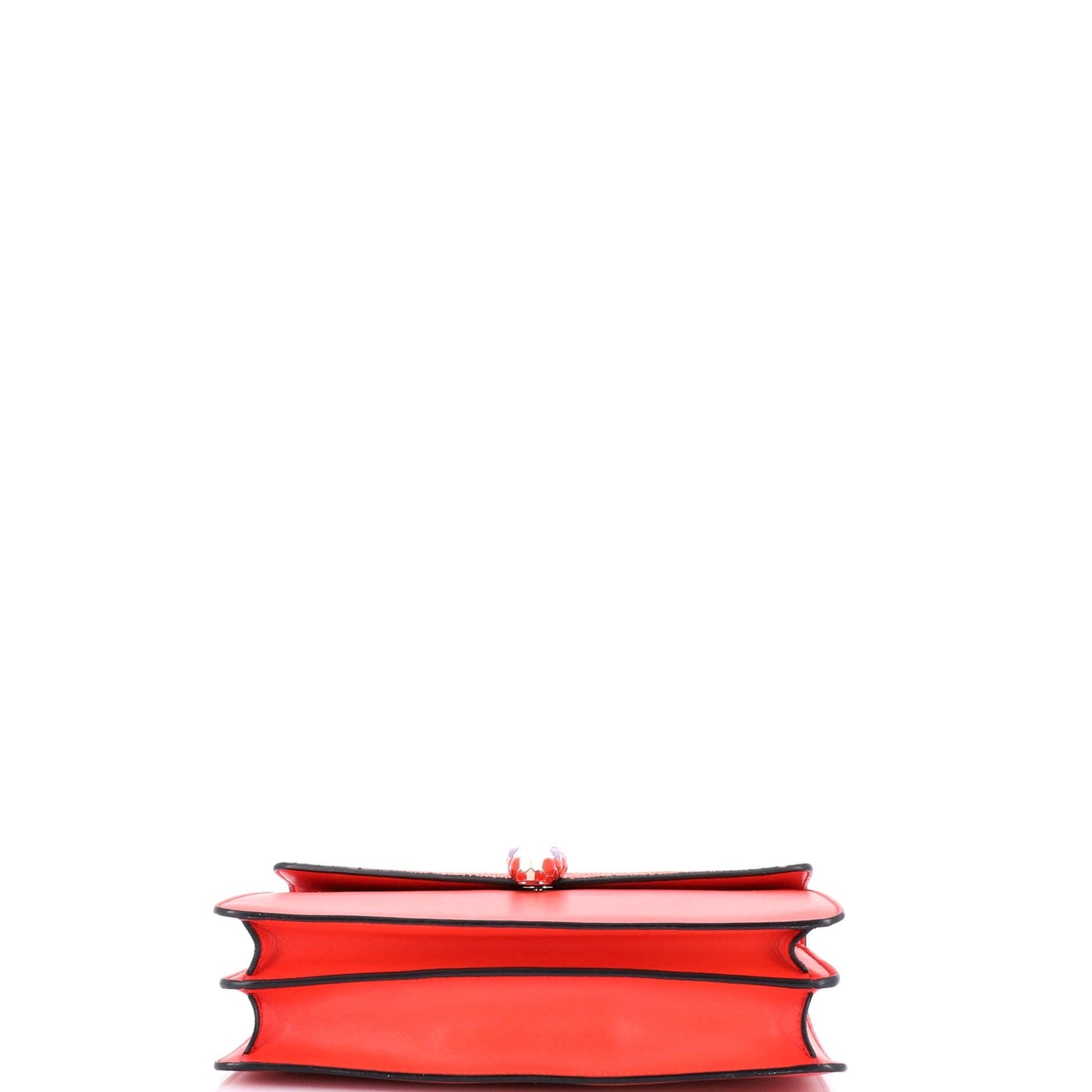 Bvlgari Serpenti Forever Shoulder Bag Leather And Stingray Medium