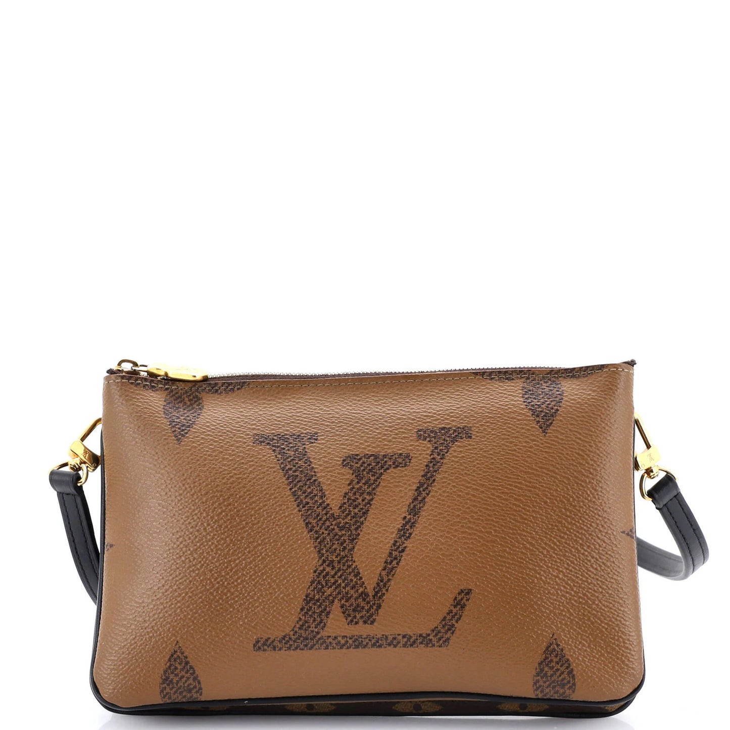 Louis Vuitton Double Zip Pochette Reverse Monogram Giant