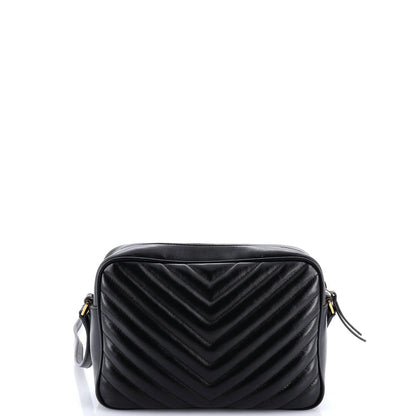 Saint Laurent Lou Camera Bag Matelasse Chevron Leather Small