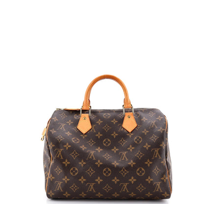 Louis Vuitton Speedy Handbag Monogram Canvas 30