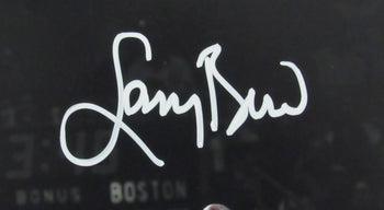 Larry Bird Hof Signed/Auto 8X10 Photo With