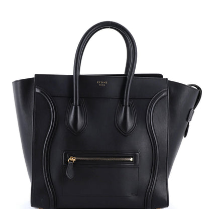 Celine Luggage Bag Smooth Leather Mini