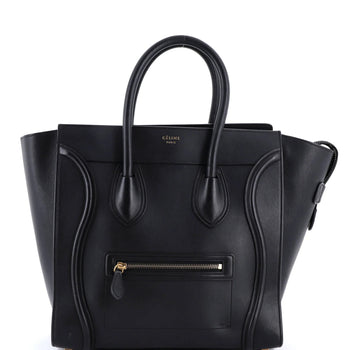 Celine Luggage Bag Smooth Leather Mini