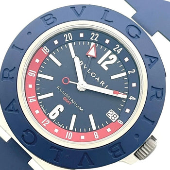 Bvlgari Aluminium Gmt Bb40Atgmt Aluminium/Titanium