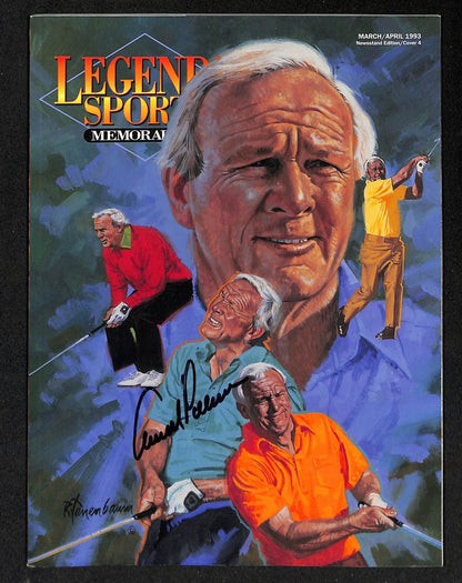 Arnold Palmer Signed Mar/Apr 1963 Legends Sports