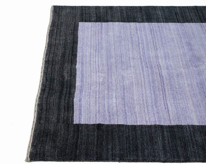 Modern Gabbeh Wool Area Rug Oriental 4X6 Ft