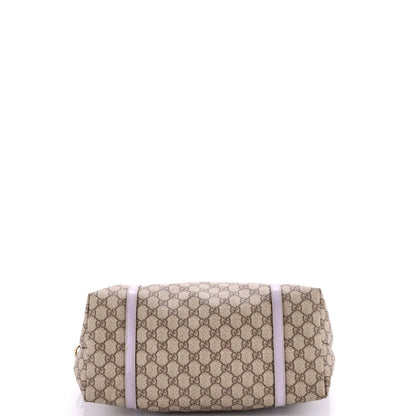 Gucci Joy Tote Gg Coated Canvas With Leather Medium