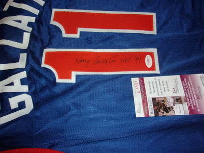 Harry Gallatin New York Knicks Last 1 Jsa/Coa